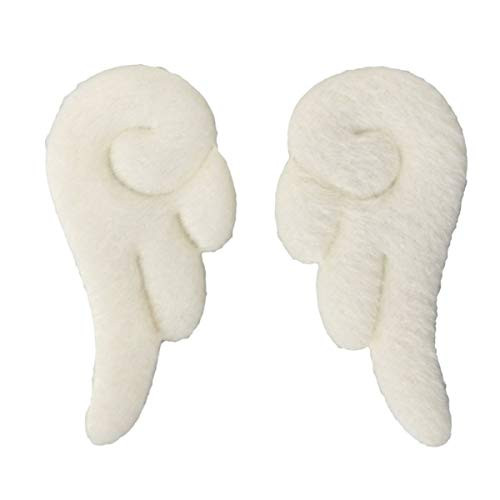 Lurrose 1 Pair Angel Wings Hair Pins Cartoon Hair Clips Plush Angel Wings Hair Clips Cartoon Angel Wings Non Slip Hair Clamps Barrettes for Girls Women Lady White Lurrose 1 Pair Angel Wings Hair Pins Cartoon Hair Clips Plush Angel Wings Hair Clips Cartoon Angel Wings Non Slip Hair Clamps Barrettes for Girls Women Lady White