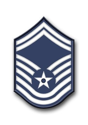MAGNET US Air Force Senior Master Sergeant  No Diamond  Decal Magnetic Sticker 5.5 inch