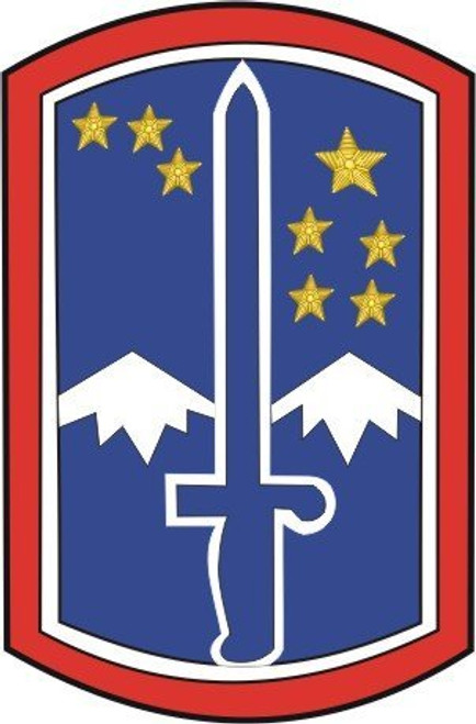 MilitaryDecals23 United States Army 172nd Infantry Brigade Patch Decal Sticker 3.8 inch MilitaryDecals23 United States Army 172nd Infantry Brigade Patch Decal Sticker 3.8 inch