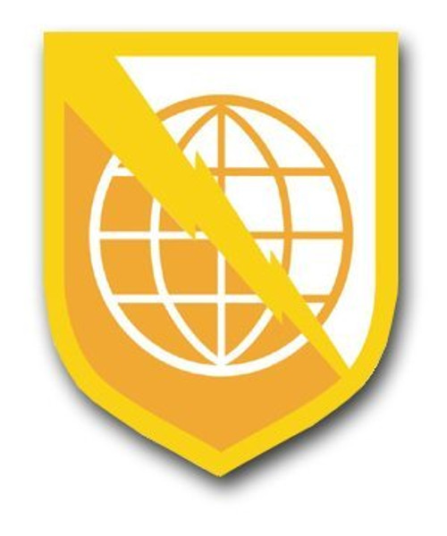 MilitaryDecals23 United States Army 9th Signal Command Patch Decal Sticker 3.8 inch MilitaryDecals23 United States Army 9th Signal Command Patch Decal Sticker 3.8 inch