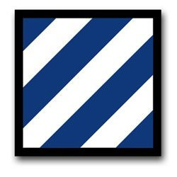 MAGNET US Army 3rd Infantry Division Patch Decal Magnetic Sticker 5.5 inch