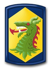 MilitaryDecals23 Magnet 404th Chemical Brigade 10 inch  Patch Vinyl Transfer Decal