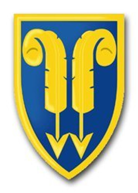 MAGNET United States Army 22nd Support Command Patch Decal Magnetic Sticker 3.8 inch  6-Pack