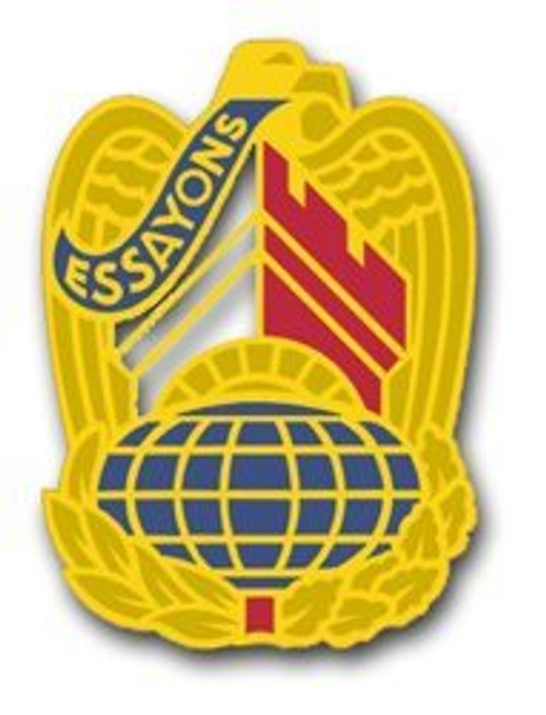 MAGNET United States Army Corps of Engineers Command Patch Unit Crest Right Facing Decal Magnetic Sticker 3.8 inch