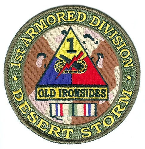 MilitaryDecals23 Magnet 1st Armored Division Desert Storm Patch