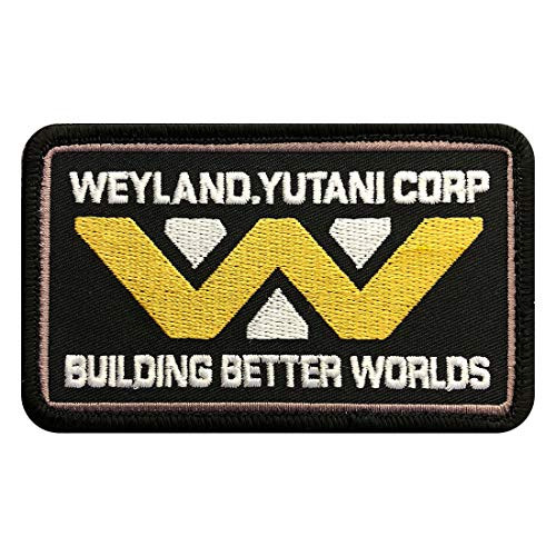 Weyland Yutani Building Better Worlds Alien Hook Patch  4.0 x 2.5 - MLY-7