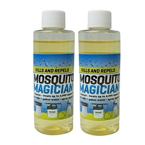 Mosquito Magician Natural Mosquito Repellent - 2 Pack 4 oz Bottle