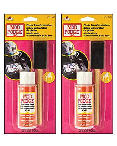 Mod Podge Photo Transfer Medium  2-Ounce   CS12652  2- Pack