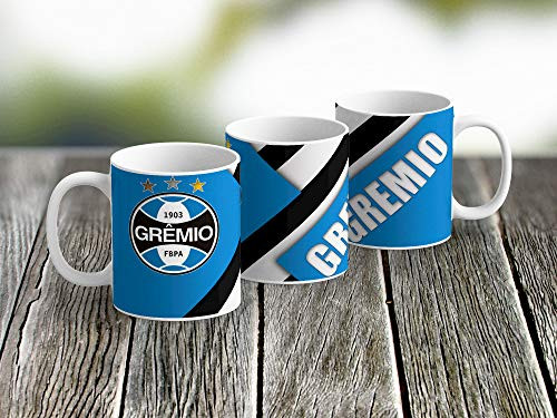 Azty Designs Coffee Tea Mug Cup Ceramic 11oz. Brasil Futbol Soccer League Gremio