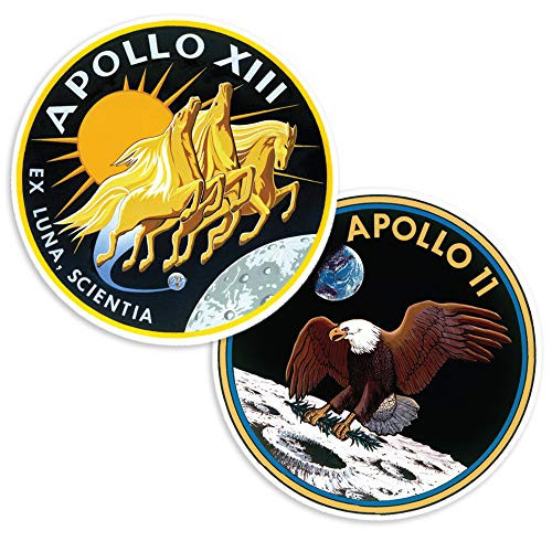 Popfunk NASA Apollo 11 Patch Collectible Stickers