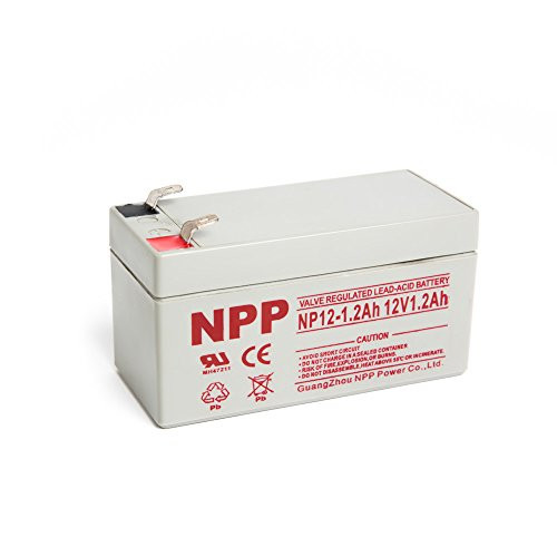 NPP NP12-1.2Ah Rechargeable Sealed Lead Acid 12V 1.2 Ah Battery