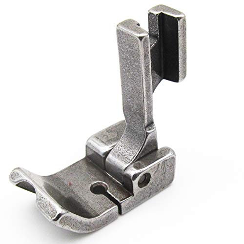 CKPSMS Brand - P69LH High Shank Hinged Left Piping Foot FIT for JUKI Brother Singer CONSEW Industrial Single Needle Sewing Machines  Size 1 8 inch