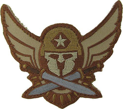 Modern Spartan Morale Patch  Desert  Tan