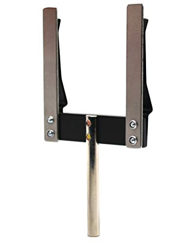 Holder for Diffraction Objects and Slides  Metal Frame  Spring Clips  Mounting Rod - Eisco Labs