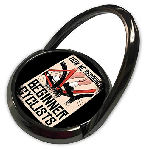 3dRose Sven Herkenrath Sport - How we Recognize Beginner Cycle Biker Fitness - Phone Ring  phr_320115_1