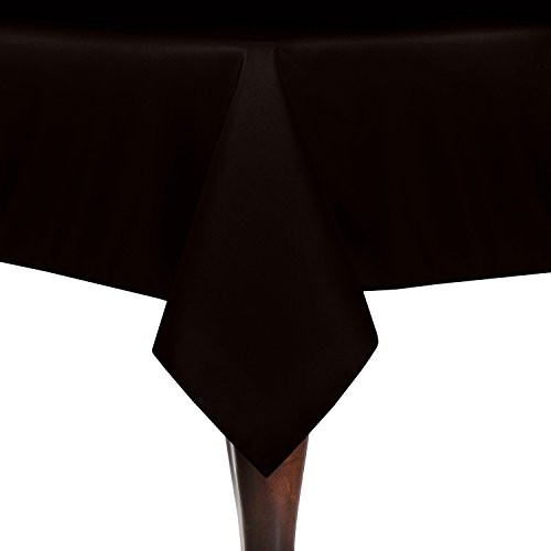 Ultimate Textile Rectangular 60 x 102-Inch Tablecloth Espresso Dark Brown