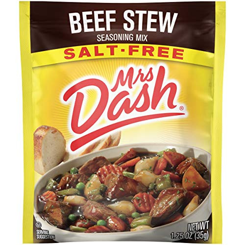 Dash Salt-Free Seasoning Mix  Beef Stew  1.25 Ounce  Pack of 12