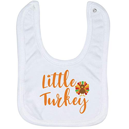 Baby  and  Infant Bib   Little Turkey   Soft Microfiber Bib