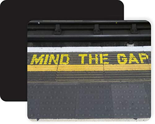 Subway Mind The Gap Non-Slip Mouse Pad Gaming Mouse Pad Mousepad Mousemat