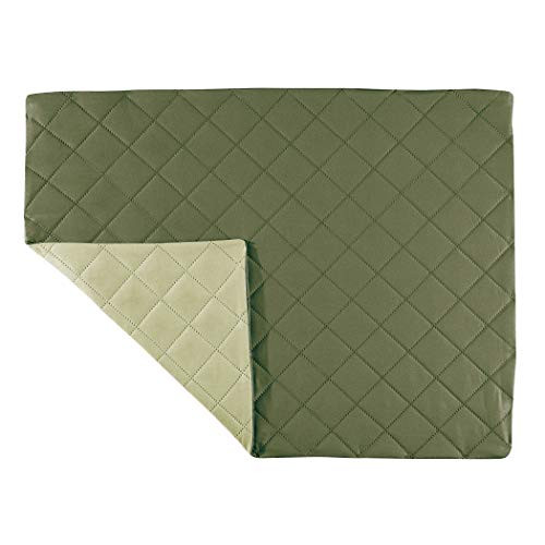 Ruffled Chenille Pillow Sham - Fits Standard Size Pillowcases  26 inch  x 20 inch  - Machine Washable - 100 Percent Cotton