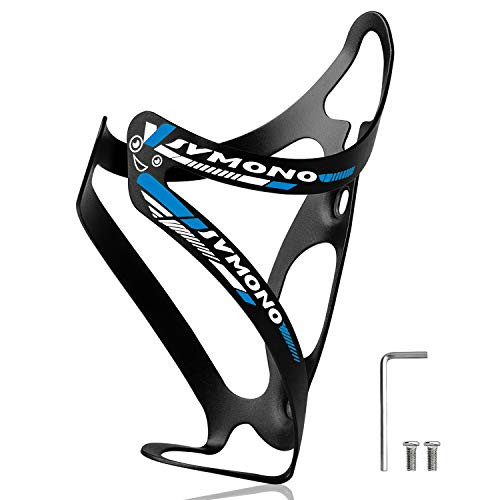 Suruid Bicycle Water Bottle Cages  Lightweight and Strong Bicycle Alloy Aluminum Water Bottle Holder  Road  Mountain Bicycle Water Bottle Cage with Screws -Blue Suruid Bicycle Water Bottle Cages  Lightweight and Strong Bicycle Alloy Aluminum Water Bottle Holder  Road  Mountain Bicycle Water Bottle Cage with Screws -Blue