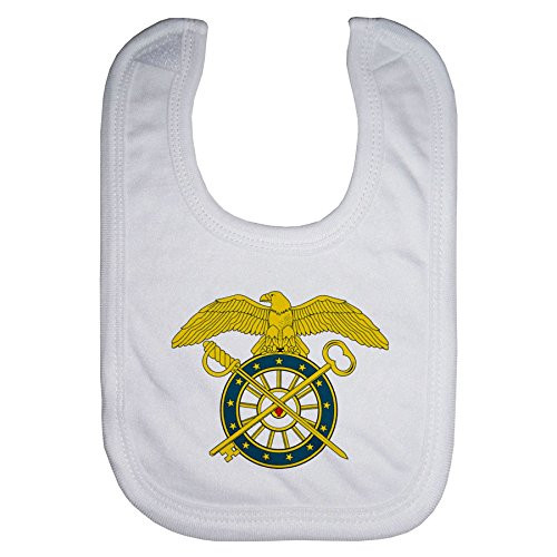 ExpressItBest Microfiber Baby Bib - US Army Quartermaster Corps  Branch Insignia