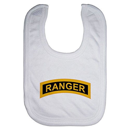 ExpressItBest Microfiber Baby Bib - US Army Rangers  Airborne   tab