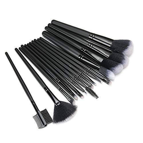 15pcs Makeup Cosmetic Brushes Set Eye Shadows Face Lip Powder Brushes Foundation Blending Brushes Kit Professional Brushes for Beginners Makeup Artists