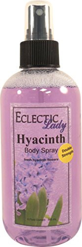 Hyacinth Body Spray  Double Strength   8 ounces