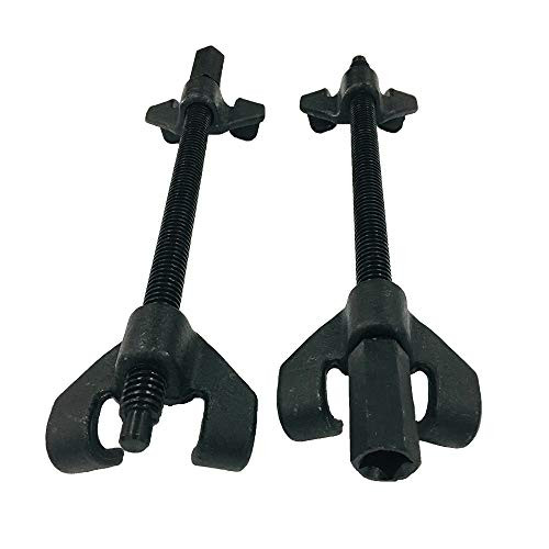 SUNROAD 2 Steel Jaw 10   Coil Spring Compressor Strut Remover Installer Tool Claws to Wrap Coil Spring