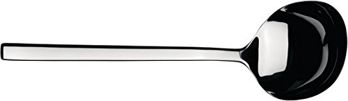 Alessi"Ovale" Ladle in 18/10 Stainless Steel Mirror Polished, Silver
