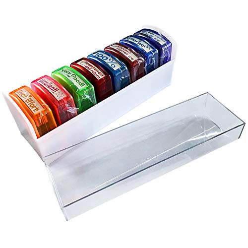 Bertiveny Teacher Stamps for Grading Classroom? Teacher Supplies Self-Inking Stamp Set Motivation Stamps for Homework Reward with 8 pcs Bertiveny Teacher Stamps for Grading Classroom? Teacher Supplies Self-Inking Stamp Set Motivation Stamps for Homework Reward with 8 pcs