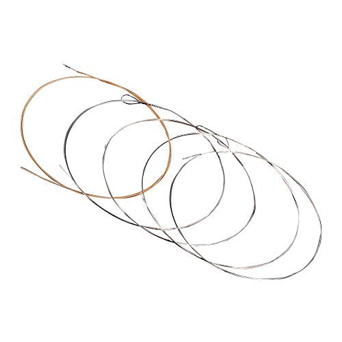 Fesjoy Banjo Strings AJ05 5-String Banjo Strings Set Plated Steel Coated Copper Alloy Wound  5pcs  Set  .009-.020