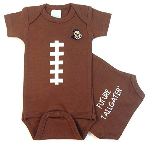 Future Tailgater UCF Central Florida Knights Baby Football Onesie  6-12 Months