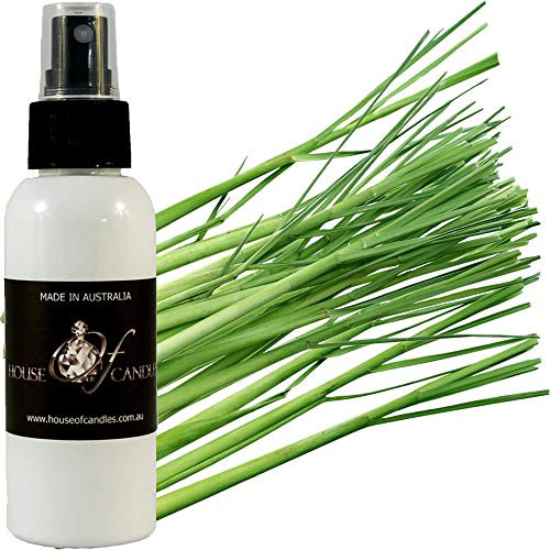 LEMONGRASS Scented Body Spray Mist 50ml 1.7oz VEGAN  and  CRUELTY FREE