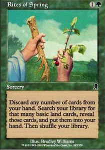 Magic The Gathering - Rites of Spring - Odyssey - Foil