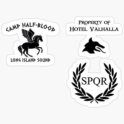 Deangelo Rick Riordan Logo s Stickers  3 Pcs Pack