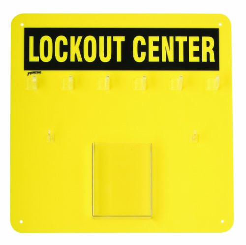 Brady 3004Y Prinzing Economy Lockout Board Yellow (1 Each)