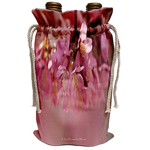 3dRose Lee Hiller Photography Hot Springs National Park Flowers - Cluster of Cherry Blossom - Wine Bag  wbg_42982_1