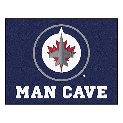 Fanmats 14505 NHL Winnipeg Jets Nylon Universal Man Cave All-Star Mat Fanmats 14505 NHL Winnipeg Jets Nylon Universal Man Cave All-Star Mat