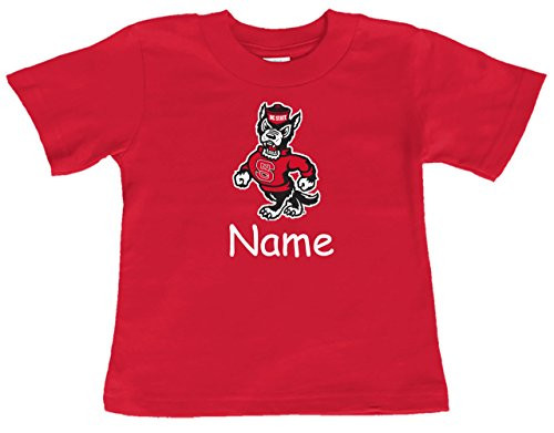 Future Tailgater NC State Wolfpack Personalized Color Baby Toddler T-Shirt  3T