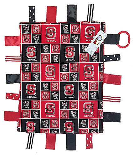 Future Tailgater North Carolina NC State Wolfpack Baby Sensory Tag Minky Blanket