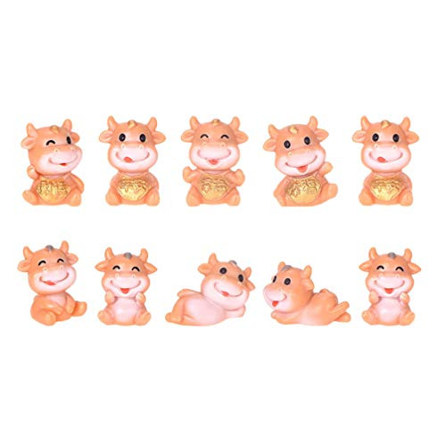 Yardwe 10pcs Mini Animals Cows Figurines Resin Miniature Farm Animal Toys Cake Toppers Ornaments Dollhouse Figurines Fairy Garden Bonsai Micro Landscape Table Decorations Yardwe 10pcs Mini Animals Cows Figurines Resin Miniature Farm Animal Toys Cake Toppers Ornaments Dollhouse Figurines Fairy Garden Bonsai Micro Landscape Table Decorations