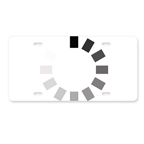 DIYthinker Programmer Program Interface Loading License Plate Decoration Stainless Automobile Steel Tag