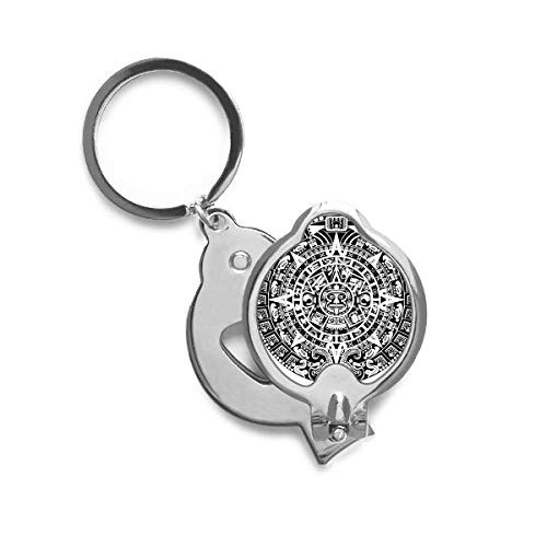 Ancient Egypt Abstract Pattern Art Outline Finger Nail Clippers Scissor Stainless Steel Cutter