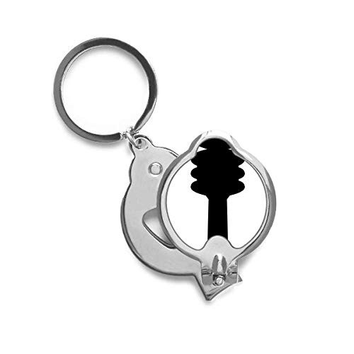 Germany Berliner Fernsehturm Landmark Finger Nail Clippers Scissor Stainless Steel Cutter