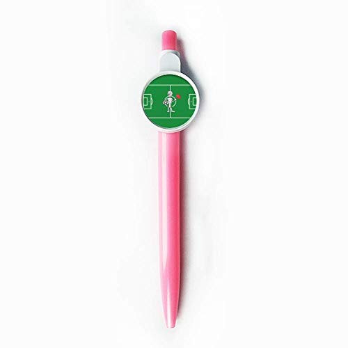 Nigerian Soccer Mummy Chinese Flag Rollerball Tip Blue Retractable Pen Write Stationery