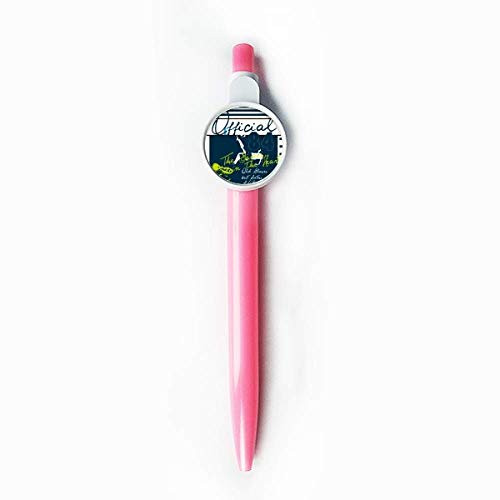 Official Football soccer Sports Rollerball Tip Blue Retractable Pen Write Stationery