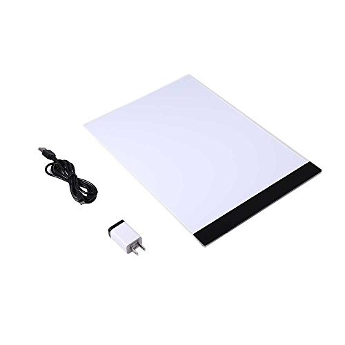 LED Tracing Board  A4 Stencil Board Light Pad Box Tracing Drawing Table Board for Kids Artists