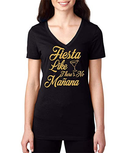 Fiesta Like There s No Manana cumbia Bachata salsa merengue Dance tee Shirt - happy new year